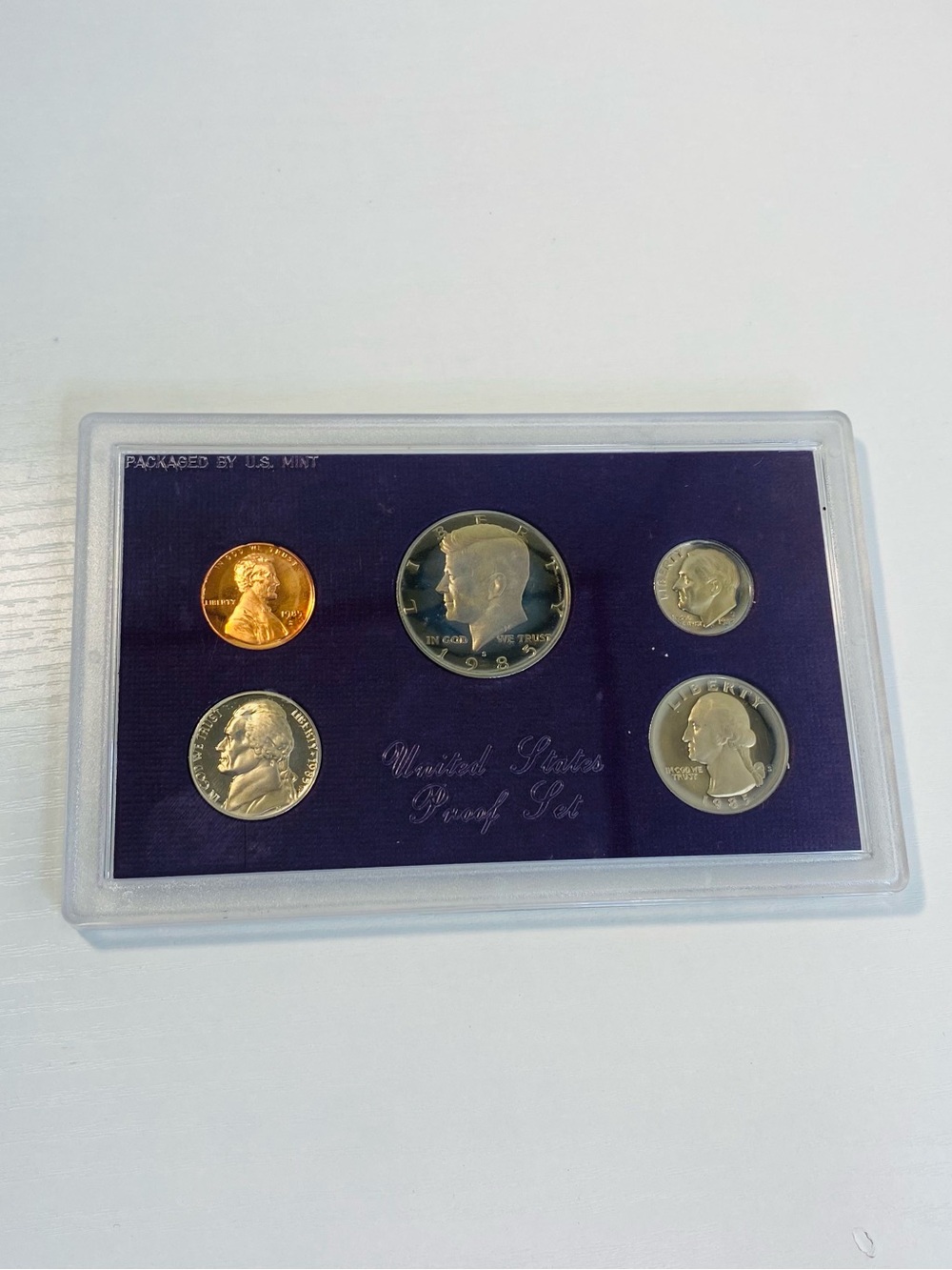 1985 S United States of America Official US Mint PROOF COINS Set